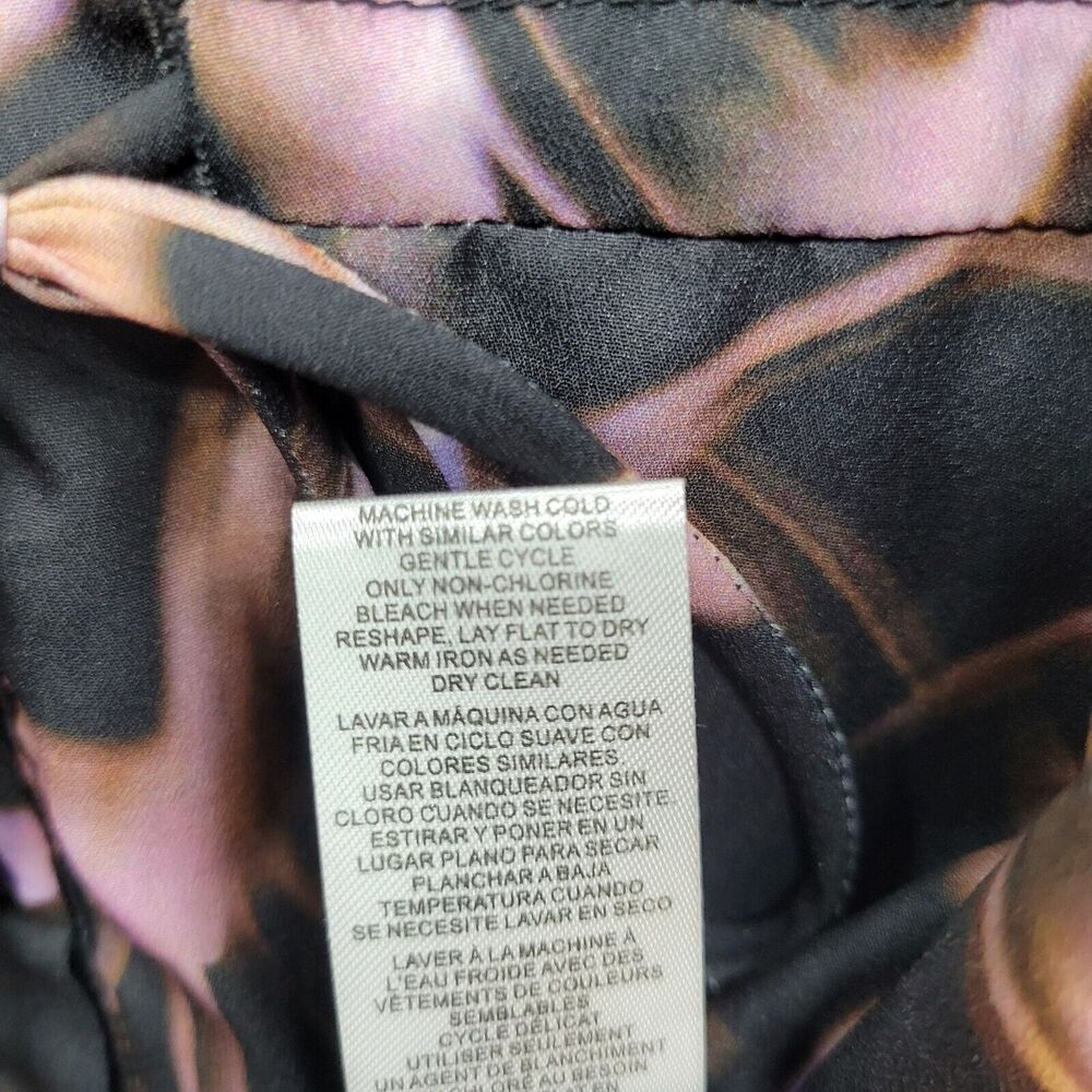 Atelier Dress Women's 4 Mauve Pink Black Quartz High Low NWT - Picture 10 of 12